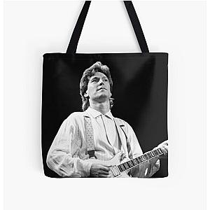 Steve Winwood - BW Photograph All Over Print Tote Bag