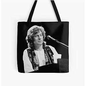 Steve Winwood - BW Photograph All Over Print Tote Bag