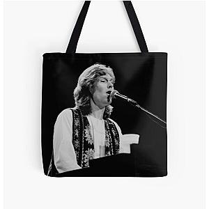 Steve Winwood - BW Photograph All Over Print Tote Bag