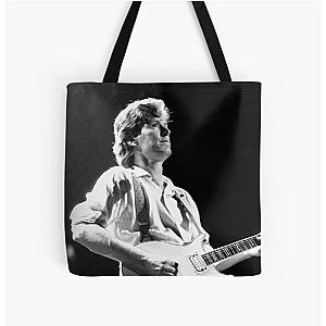 Steve Winwood - BW Photograph All Over Print Tote Bag