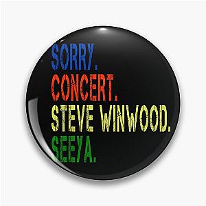 Steve Winwood Music D31 Pin