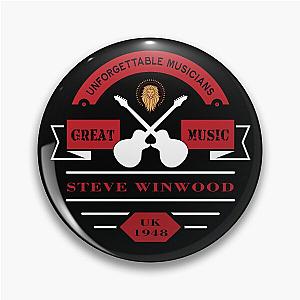 Steve Winwood England 1948 Music D118 Pin