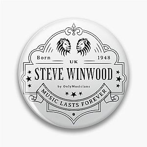 Steve Winwood England 1948 Music D79 Pin