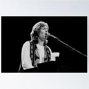 Steve Winwood - BW Photograph Poster