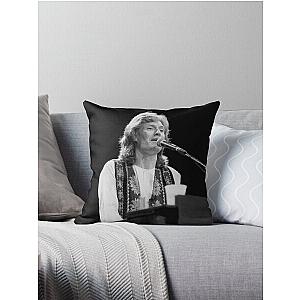 Steve Winwood BW Photograph Throw Pillow