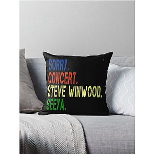 Steve Winwood Music D31 Throw Pillow