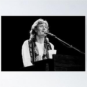 Steve Winwood - BW Photograph Poster