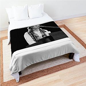 Steve Winwood BW Photograph Comforter