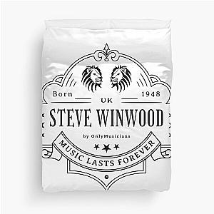 Steve Winwood England 1948 Music D79 Duvet Cover