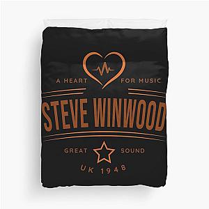 Steve Winwood England 1948 Music D119 Duvet Cover