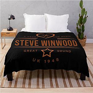 Steve Winwood England 1948 Music D119 Throw Blanket