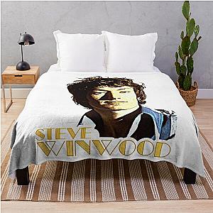 Beautiful Model Steve Winwood, Traffic Rock Band Tee Fans Throw Blanket