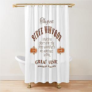 Steve Winwood England 1948 Music D120 Shower Curtain