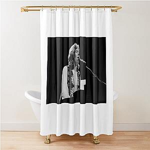 Steve Winwood - BW Photograph Shower Curtain