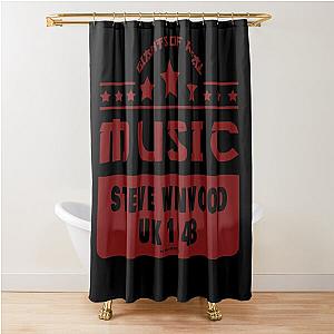 Steve Winwood England 1948 Music D47 Shower Curtain