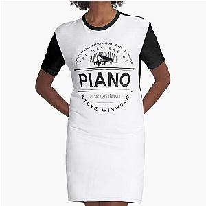 Steve Winwood Music D11 Graphic T-Shirt Dress