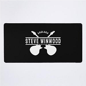 Steve Winwood Crossed guitars D71 Desk Mat