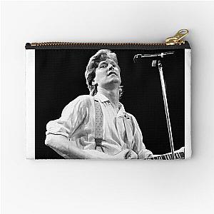 Steve Winwood - BW Photograph Zipper Pouch