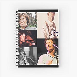 Steve Winwood Signed Spiral Notebook