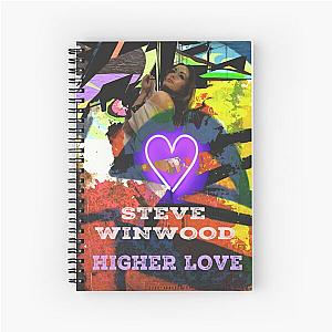 STEVE WINWOOD - HIGHER LOVE Spiral Notebook