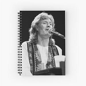 Steve Winwood BW Photograph Spiral Notebook