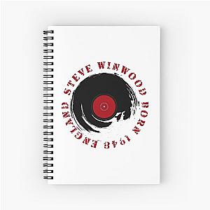 Steve Winwood England born 1948 Music D53 Spiral Notebook