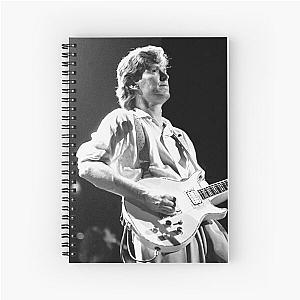 Steve Winwood - BW Photograph Spiral Notebook