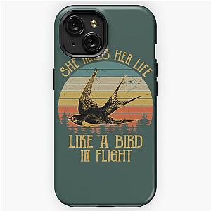 Stevie Nicks She Rules Her Life Like A Bird In Flight Vintage  iPhone Tough Case