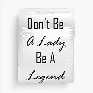 w. Stevie Nicks stevie nicks dont be a lady be a legend Duvet Cover