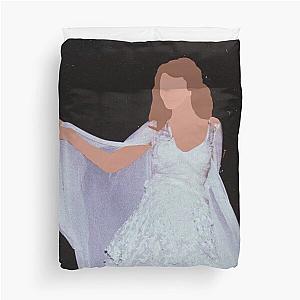 Stevie Nicks White Dress Duvet Cover