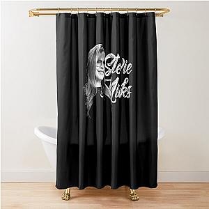 Stevie Nicks Legendary Singer Shower Curtain