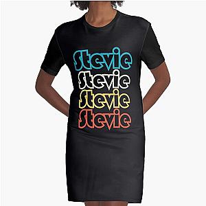 Stevie Nicks gradient Graphic T-Shirt Dress