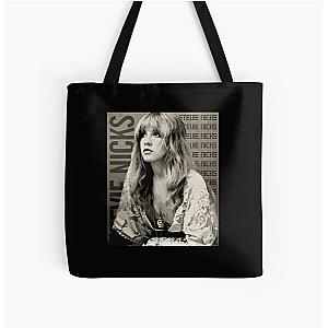 Stevie Nicks Musical Icon All Over Print Tote Bag