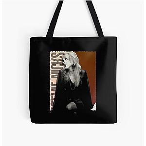 Stevie Nicks Vintage Vibes All Over Print Tote Bag