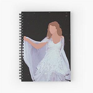 Stevie Nicks White Dress Spiral Notebook