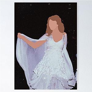 Stevie Nicks White Dress Poster