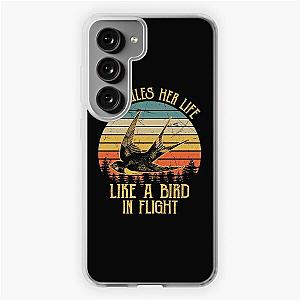 Stevie Nicks She Rules Her Life Like A Bird In Flight Vintage Samsung Galaxy Soft Case