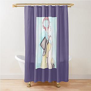 Stevie Nicks Watercolor Shower Curtain