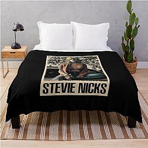 Stevie Nicks Witchy Woman Throw Blanket