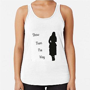 Stevie nicks show them the way Racerback Tank Top