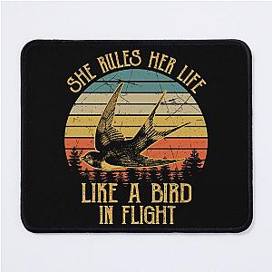 Stevie Nicks She Rules Her Life Like A Bird In Flight Vintage  Mouse Pad