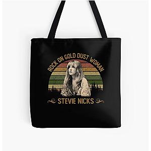 Stevie Nicks Portrait All Over Print Tote Bag