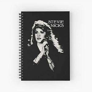 Stevie Silhouette - Stevie Nicks Spiral Notebook