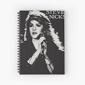 Stevie Silhouette - Stevie Nicks Spiral Notebook