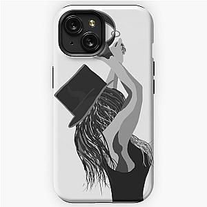 stevie nicks and tambourine iPhone Tough Case