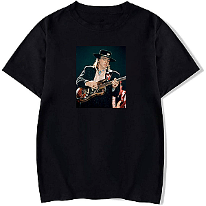 Stevie Ray Vaughan Texas Flood Blues Stevie Ray Vaughan T-Shirts