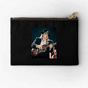 Stevie Ray Vaughan Texas Flood Blues Stevie Ray Vaughan Zipper Pouches