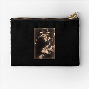 Stevie Ray Vaughan The Legend Lives On Stevie Ray Vaughan Zipper Pouches