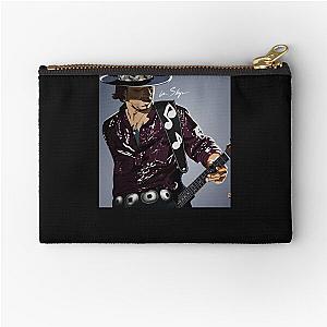 Stevie Ray-Vaughan art Zipper Pouch