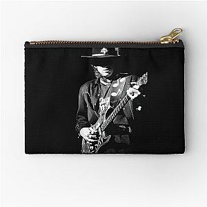 Guitarist Blues Man Vaughan 70s Zipper Pouch